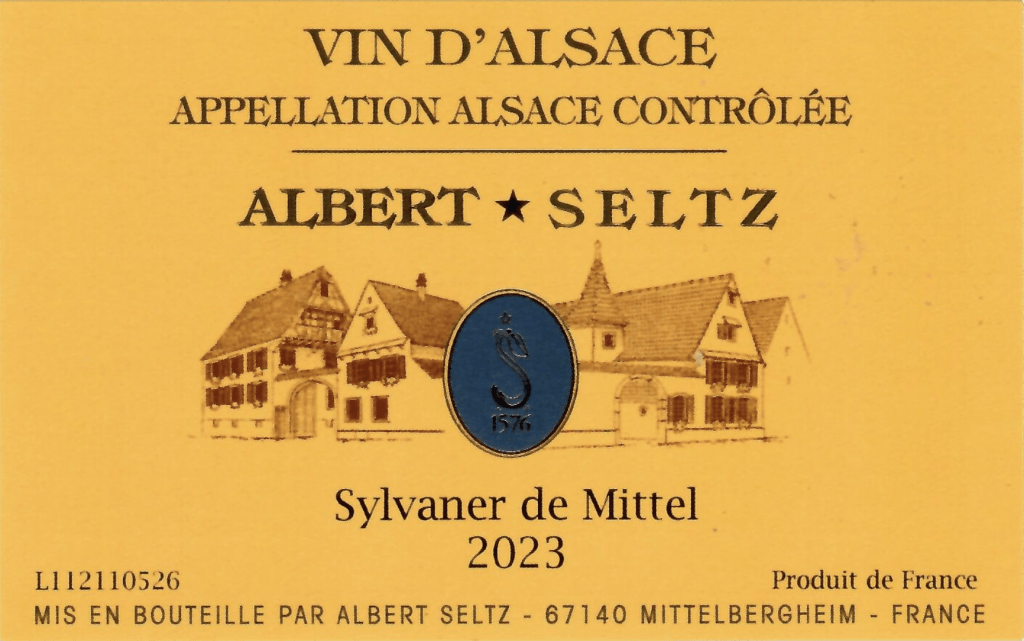 Sylvaner de Mittel 2023 BIO